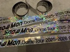 Snow Man Dome Tour 2025-2026 銀テープ