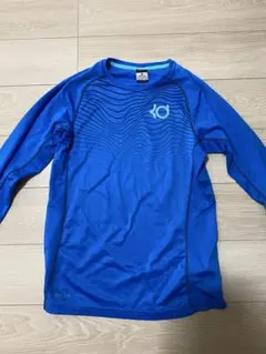 Nike KD DRI-FIT 長袖シャツ M ブルー バスケットボールTシャツ