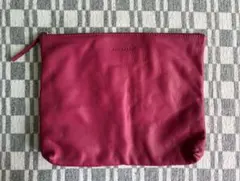 marimekko マリメッコ クラッチバッグ ピンク 革製 レア 希少