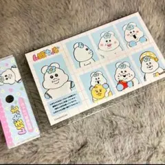 可哀想に！ んぽちゃむ 証明写真 ステッカー シール 未開封 日本 キャラクターのサムネイル
