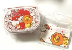 【新品未使用】ハローキティとミスド　コラボお弁当箱セット