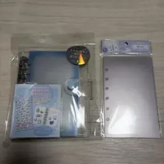 クーリア☆とうめいシールバインダー　シール帳　パープル　ボンボンドロップ