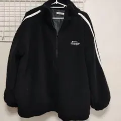 黒いフリースジャケットMサイズ