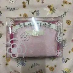 CLATHAS 花柄ポーチ ピンク