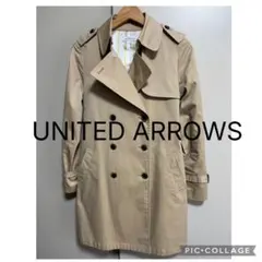 クリーニング済　UNITED ARROWS ユナイテッドアローズ トレンチコート