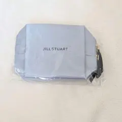 ゼクシィ 付録 ジルスチュアート スクエアポーチ 水色 JILLSTUART