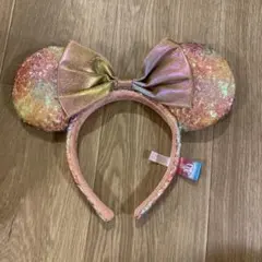 ディズニー 40周年ミッキー型グリッターカチューシャ