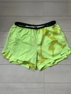 NIKE ランニングショーツ/蛍光イエロー