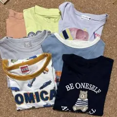 長袖・ロンT 90cm〜100cm 7枚セット