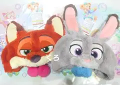 ★新品タグ付ディズニー❤ズートピア♡ファンキャップ❤ニック♡ジュディ❤宅急便発送