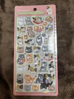 ボンボンドロップシール クーリア　和猫　猫　ねこ　和柄　正規品