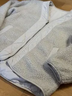 studioCLIP キルティング ツーウェイ ジャケット ライトグレー