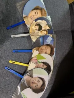 嵐ライブグッズ　ミニうちわ(2009〜2011年)