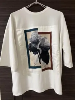 Casper John 花プリント Tシャツ　Mサイズのサムネイル