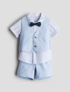 男の子 フォーマル 4点セット H&M 105cm スーツ ベスト 半ズボン
