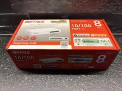 BUFFALO スイッチングハブ LSW4-TX-8NS/WH