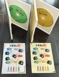 C×D×GnoARASHI! DVD 2枚セット　ステッカー2枚付　Aの嵐