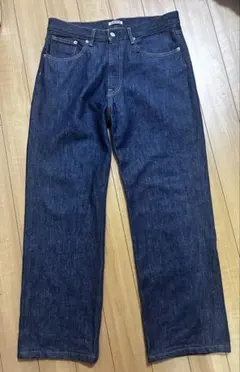 AURALEE HARD TWIST DENIM 5P PANTS