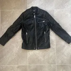 ZARA 黒 ライダースジャケット Mサイズ