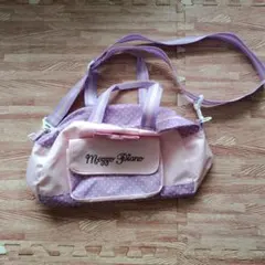 Mezzo Piano ショルダーバッグ ピンク/パープル