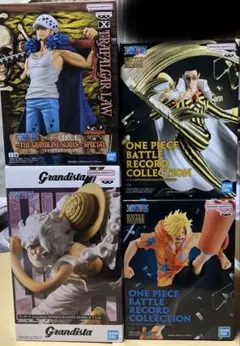 ワンピースフィギュア　４点セット