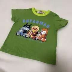アンパンマン グリーン 半袖Tシャツ　95cm