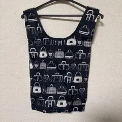 バッグデザイン エコバッグ ネイビー　ドクターシーラボ