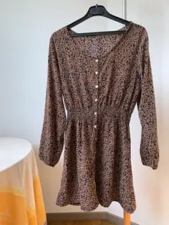 【E hyphen world gallery 】小花柄　チュニック