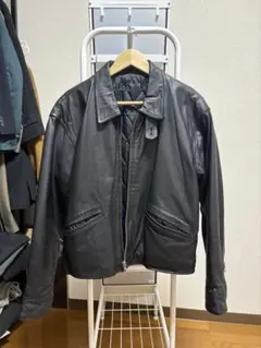 6L【新品】20万円 上質牛革 美ホワイトアイボリー レザージャケット