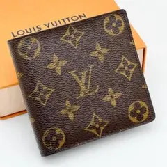 【美品】カード4枚 ヴィトン モノグラム ポルトフォイユ マルコ 財布