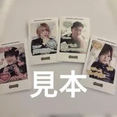 渋谷ABEMAS チェキ風カード4種セット