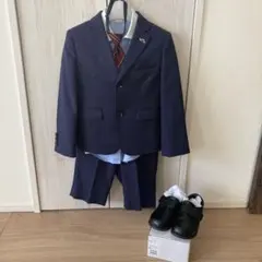 プティマイン　フォーマルセット120 靴 19センチセット