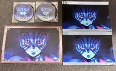 鬼滅の刃 ジャンフェス限定ブロマイド ホログラム缶バッジ ポストカード 猗窩座