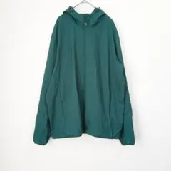 ユニクロ ポケッタブルUVカットパーカ XL グリーン ウインドブレーカー