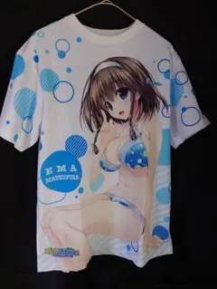 Qoobrand 魔女こいにっき 時計坂カノン フルカラープリントTシャツ 