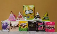明治 お菓子 ミニチュア チャーム 11種セット