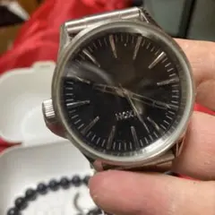 NIXON 腕時計 アナログ グレー ナイロンベルト - メルカリ