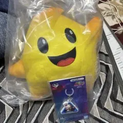マリオギャラクシー 一番くじC賞チコぬいぐるみ、H賞キノピオチャームセット