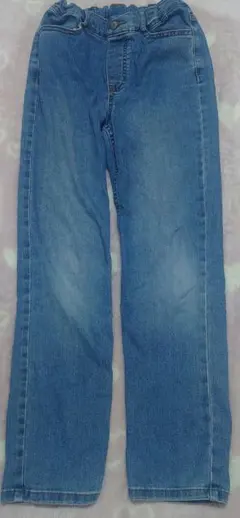 GU デニムブルーパンツ