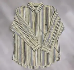 お値下げ行いました！ CHAPS ストライプ長袖シャツ Lサイズ