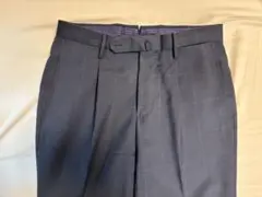 【ひろ様専用】INCOTEX ウィンドウペン サマーウールパンツ ネイビーのサムネイル