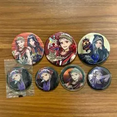 ツイステ 缶バッジ スカラビア寮 7枚セット