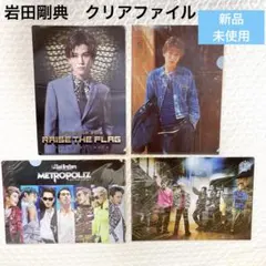 【新品未使用✨】レア 三代目 JSB 岩田剛典 岩ちゃん クリアファイル 4枚