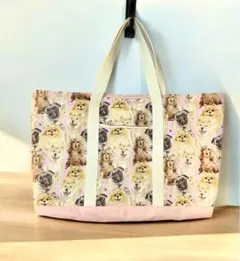 柴犬　ミニチュアダックス　ポメラニアン　パグ　犬　トートバッグ　ハンドメイド