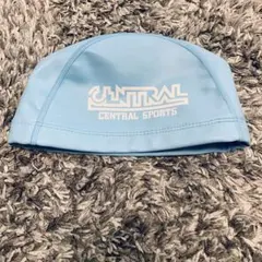 セントラル　キッズ　水泳帽　水色　Lサイズ