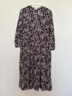 URBAN RESEARCH DOORS 花柄シャツワンピース