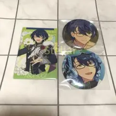 あんスタ 青葉つむぎ 缶バッジ・カード セット