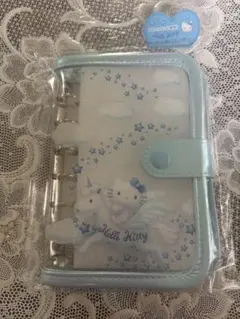 ハローキティ シールバインダー シール帳 ユニコーン 水色