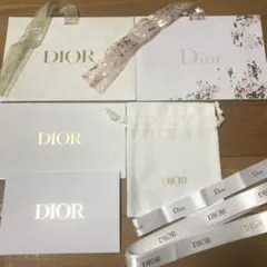 Dior ディオール ショッパーショップ袋リボン巾着など7点セット