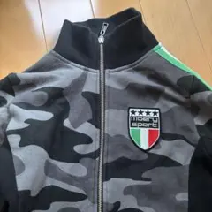 maery sport 迷彩柄 イタリア トラックジャケット　短丈　y2k